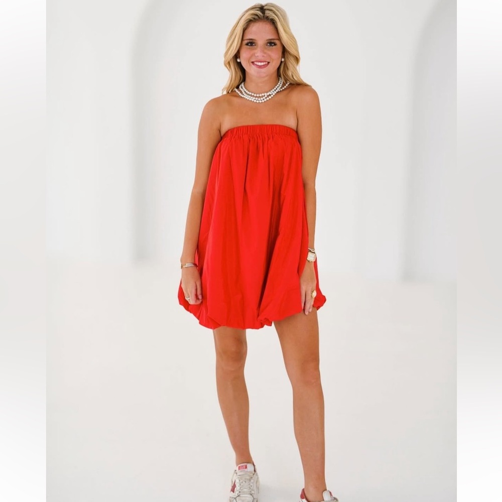 Audrey Bubble Mini Dress Fancy Boutique